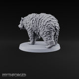 Running Wild Feral Beast and Elf Beastamer A Miniature for Dungeons and Dragons, Pathfinder or other TTRPGs