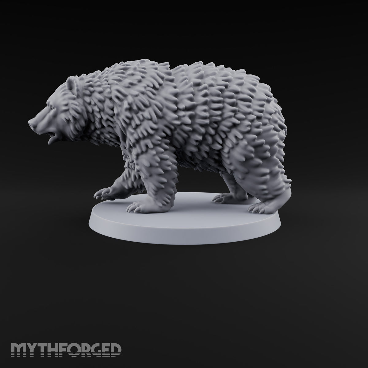 Running Wild Feral Beast and Elf Beastamer A Miniature for Dungeons and Dragons, Pathfinder or other TTRPGs