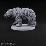 Running Wild Feral Beast and Elf Beastamer A Miniature for Dungeons and Dragons, Pathfinder or other TTRPGs