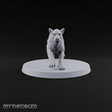 Running Wild Feral Beast and Elf Beastamer C Miniature for Dungeons and Dragons, Pathfinder or other TTRPGs