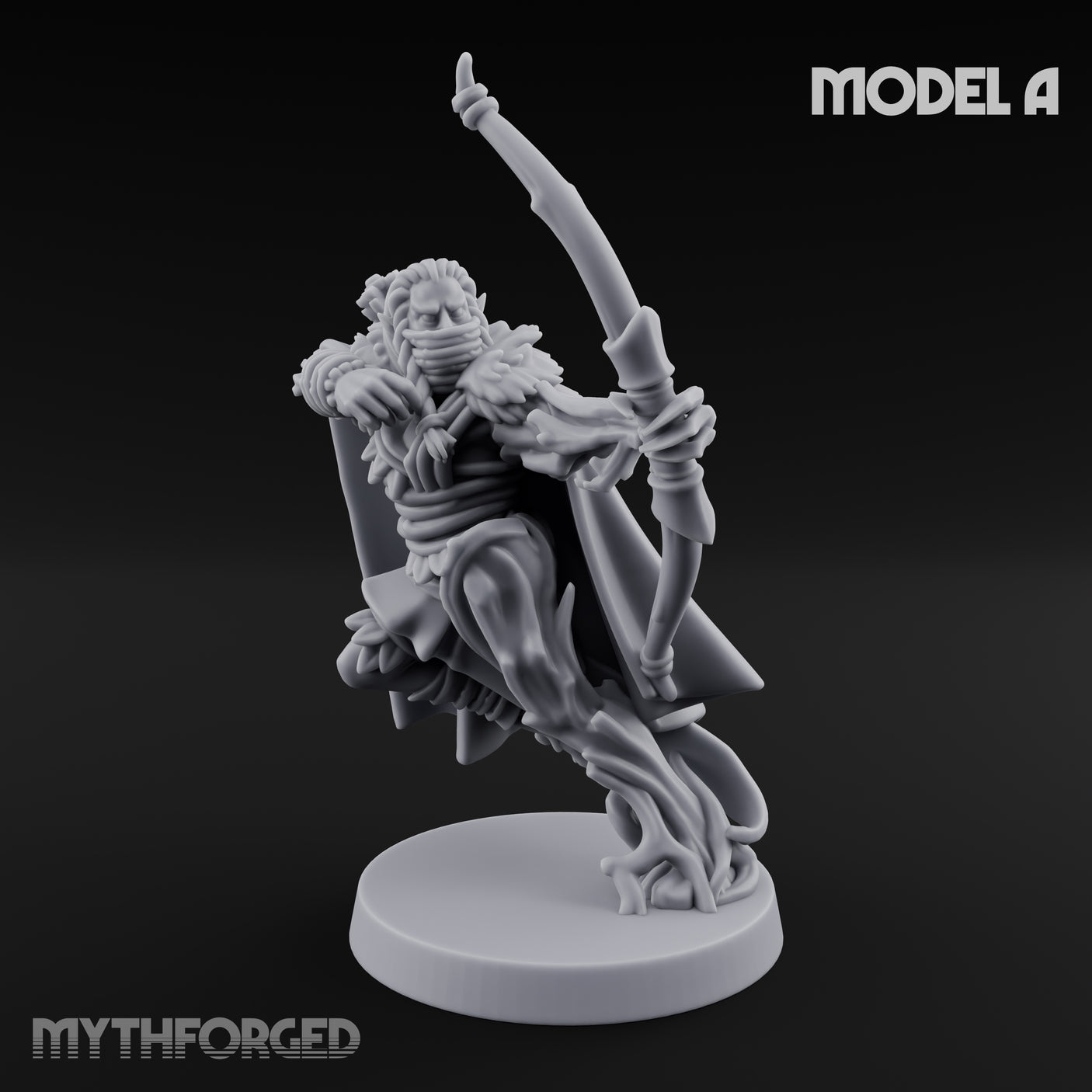 Hooded Bandit Crew Human Bandit A Miniature for Dungeons and Dragons, Pathfinder or other TTRPGs