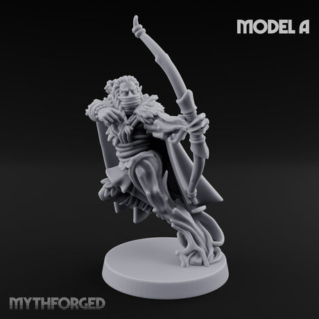 Hooded Bandit Crew Human Bandit A Miniature for Dungeons and Dragons, Pathfinder or other TTRPGs