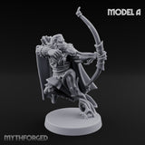 Hooded Bandit Crew Human Bandit A Miniature for Dungeons and Dragons, Pathfinder or other TTRPGs
