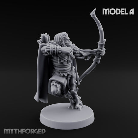 Hooded Bandit Crew Human Bandit A Miniature for Dungeons and Dragons, Pathfinder or other TTRPGs