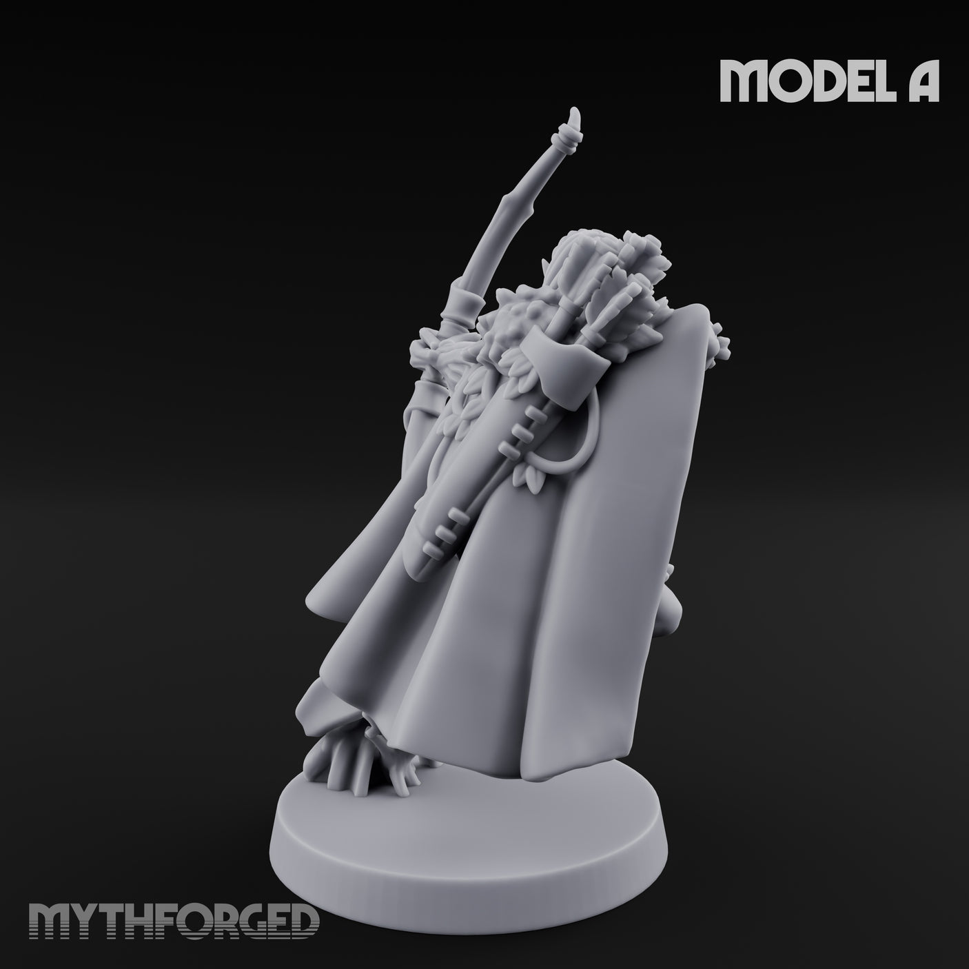 Hooded Bandit Crew Human Bandit A Miniature for Dungeons and Dragons, Pathfinder or other TTRPGs