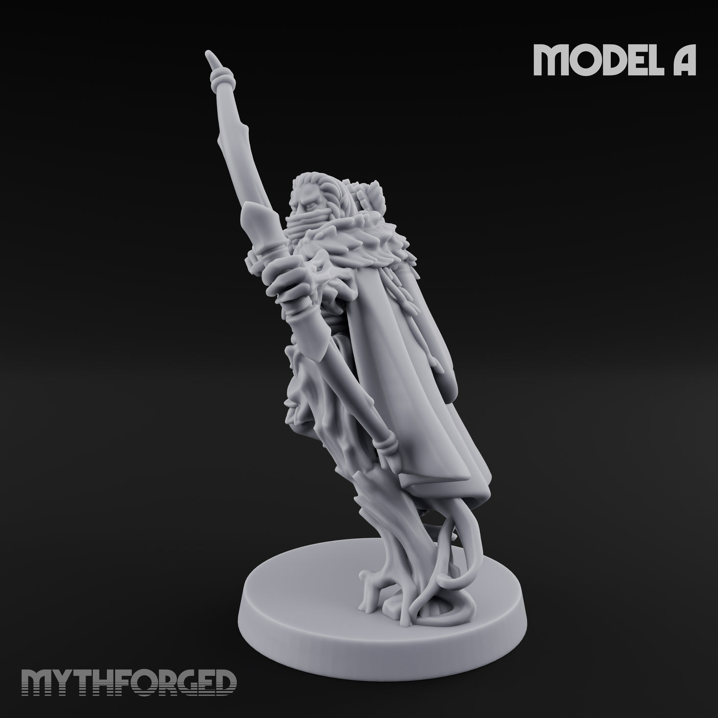 Hooded Bandit Crew Human Bandit A Miniature for Dungeons and Dragons, Pathfinder or other TTRPGs
