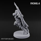 Hooded Bandit Crew Human Bandit A Miniature for Dungeons and Dragons, Pathfinder or other TTRPGs