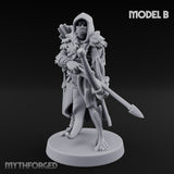 Hooded Bandit Crew Human Bandit B Miniature for Dungeons and Dragons, Pathfinder or other TTRPGs