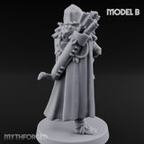 Hooded Bandit Crew Human Bandit B Miniature for Dungeons and Dragons, Pathfinder or other TTRPGs
