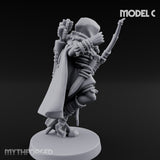 Hooded Bandit Crew Human Bandit C Miniature for Dungeons and Dragons, Pathfinder or other TTRPGs