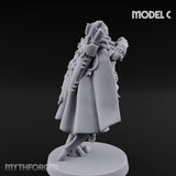 Hooded Bandit Crew Human Bandit C Miniature for Dungeons and Dragons, Pathfinder or other TTRPGs