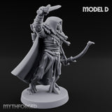 Hooded Bandit Crew Human Bandit D Miniature for Dungeons and Dragons, Pathfinder or other TTRPGs