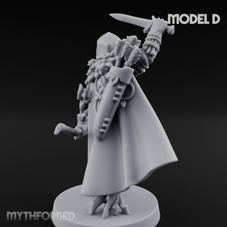 Hooded Bandit Crew Human Bandit D Miniature for Dungeons and Dragons, Pathfinder or other TTRPGs