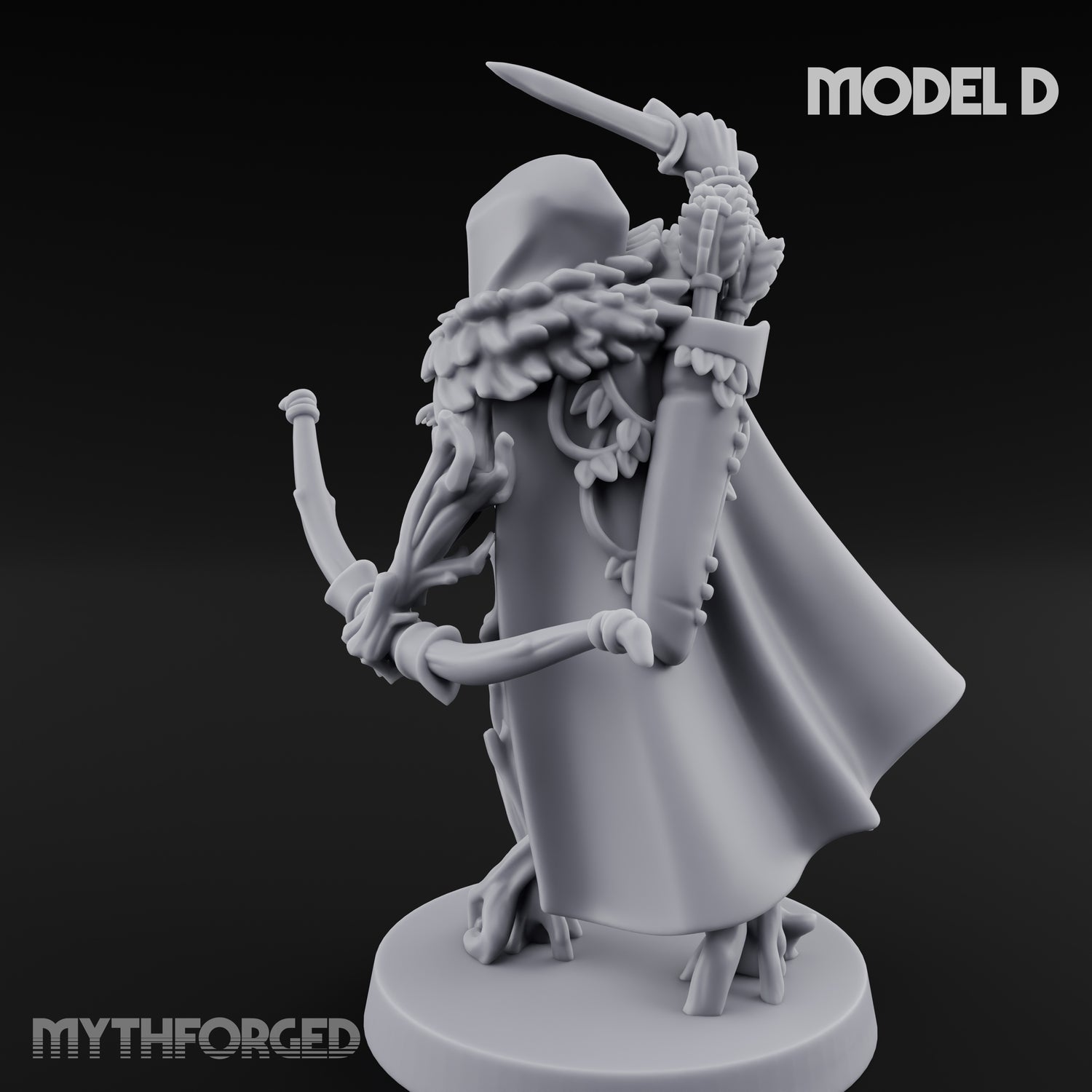 Hooded Bandit Crew Human Bandit D Miniature for Dungeons and Dragons, Pathfinder or other TTRPGs