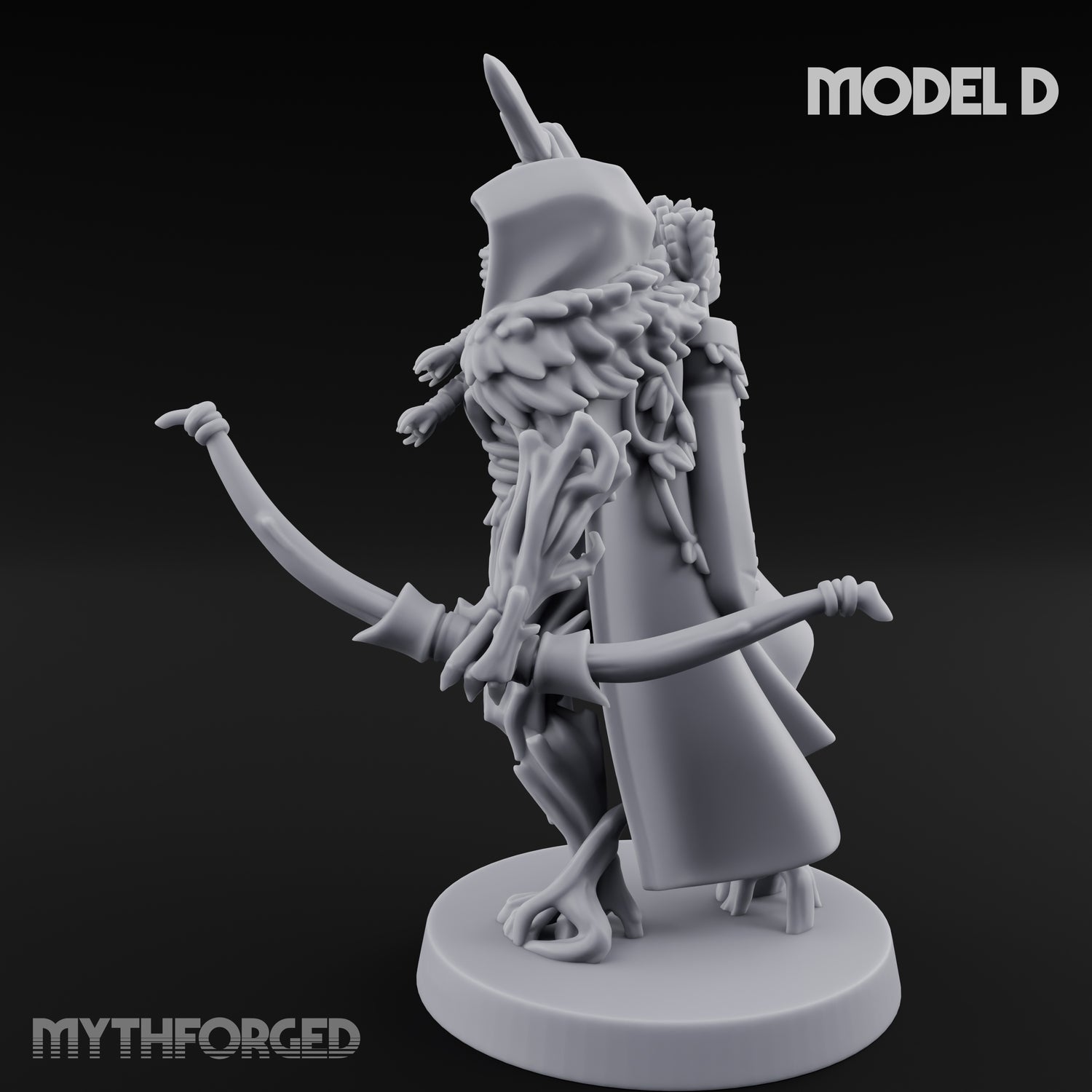 Hooded Bandit Crew Human Bandit D Miniature for Dungeons and Dragons, Pathfinder or other TTRPGs