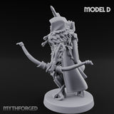 Hooded Bandit Crew Human Bandit D Miniature for Dungeons and Dragons, Pathfinder or other TTRPGs