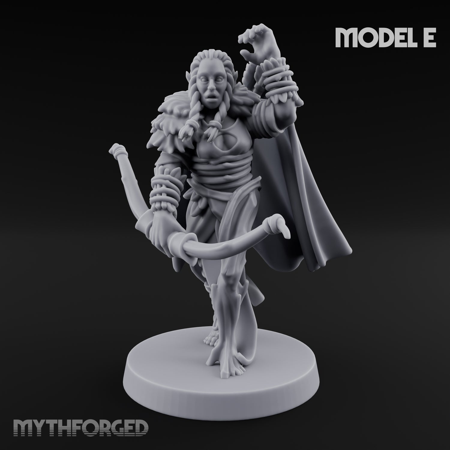 Hooded Bandit Crew Human Bandit E Miniature for Dungeons and Dragons, Pathfinder or other TTRPGs