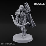 Hooded Bandit Crew Human Bandit E Miniature for Dungeons and Dragons, Pathfinder or other TTRPGs