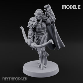Hooded Bandit Crew Human Bandit E Miniature for Dungeons and Dragons, Pathfinder or other TTRPGs