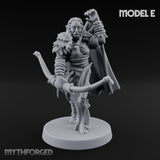 Hooded Bandit Crew Human Bandit E Miniature for Dungeons and Dragons, Pathfinder or other TTRPGs