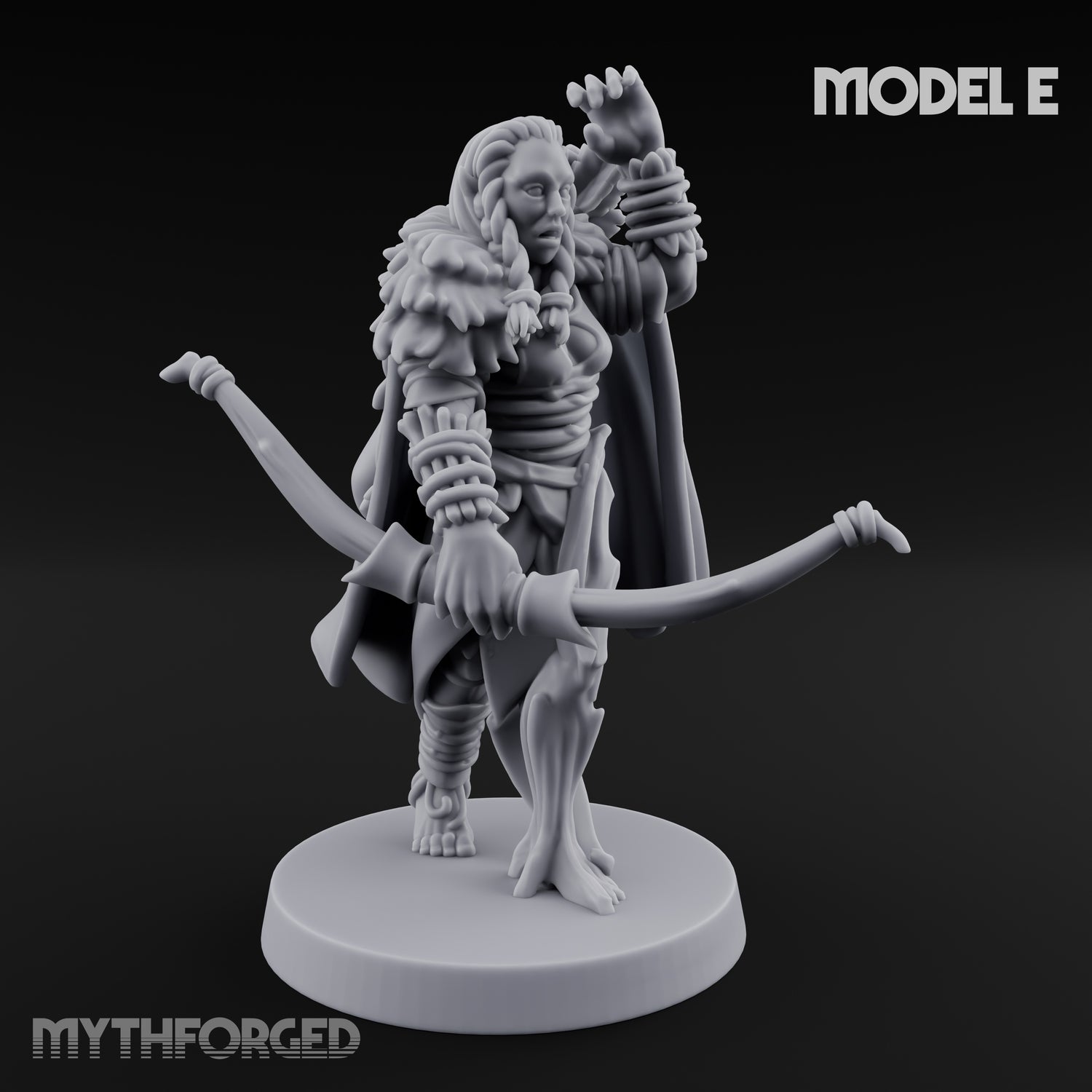 Hooded Bandit Crew Human Bandit E Miniature for Dungeons and Dragons, Pathfinder or other TTRPGs