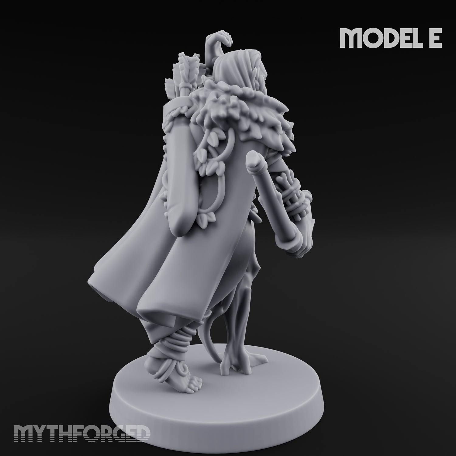 Hooded Bandit Crew Human Bandit E Miniature for Dungeons and Dragons, Pathfinder or other TTRPGs