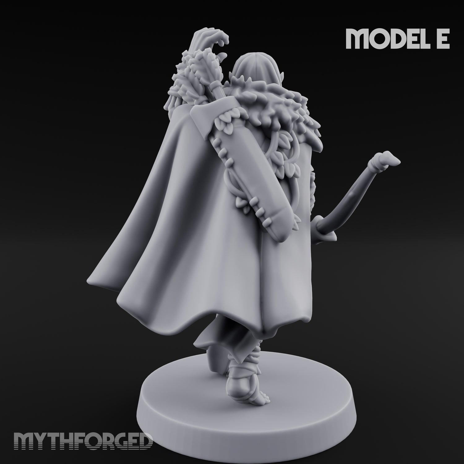 Hooded Bandit Crew Human Bandit E Miniature for Dungeons and Dragons, Pathfinder or other TTRPGs