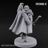 Hooded Bandit Crew Human Bandit E Miniature for Dungeons and Dragons, Pathfinder or other TTRPGs