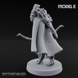 Hooded Bandit Crew Human Bandit E Miniature for Dungeons and Dragons, Pathfinder or other TTRPGs