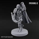 Hooded Bandit Crew Human Bandit E Miniature for Dungeons and Dragons, Pathfinder or other TTRPGs