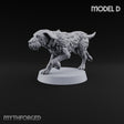 Running Wild Feral Beast and Elf Beastamer D Miniature for Dungeons and Dragons, Pathfinder or other TTRPGs
