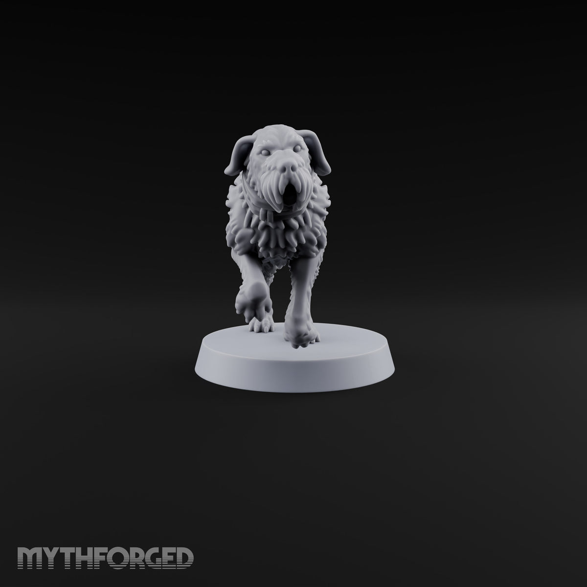 Running Wild Feral Beast and Elf Beastamer D Miniature for Dungeons and Dragons, Pathfinder or other TTRPGs