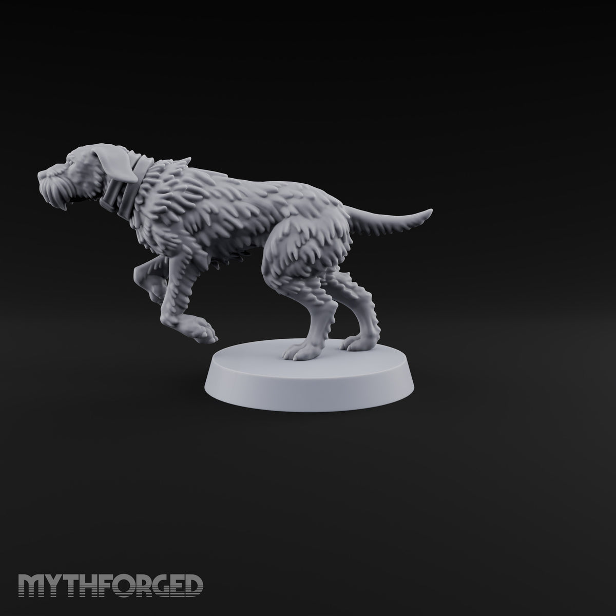 Running Wild Feral Beast and Elf Beastamer D Miniature for Dungeons and Dragons, Pathfinder or other TTRPGs
