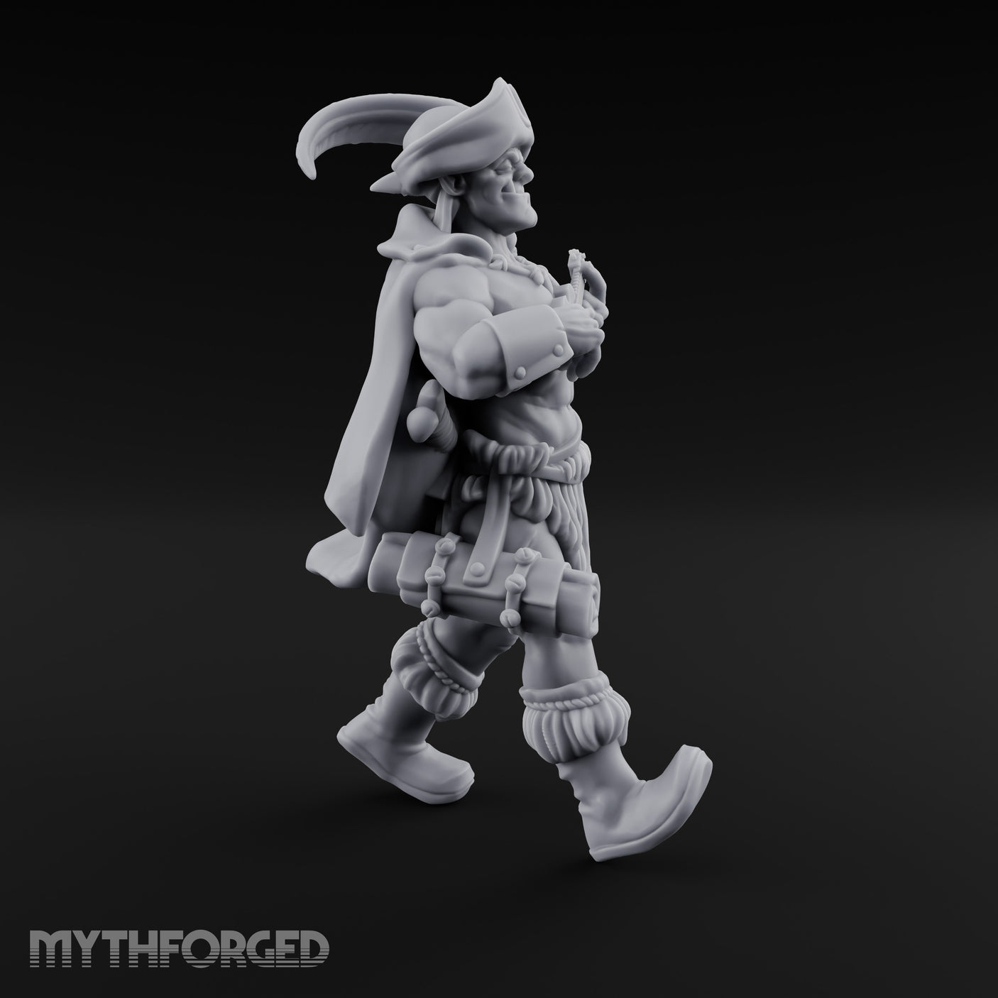 Fiddle Playing Orc Bard gallery 3