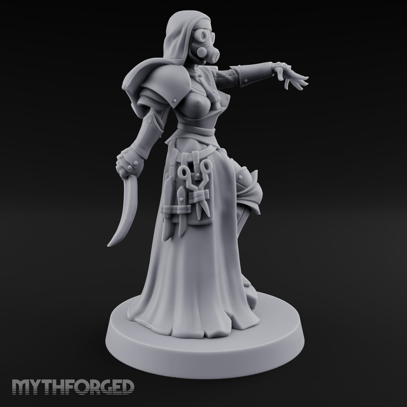 Finger Pointing Striding Human Medic Nun gallery 16