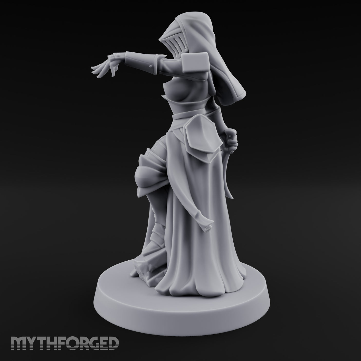 Finger Pointing Striding Human Medic Nun gallery 42