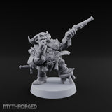Finger Wagging Dwarf Bard Miniature for Dungeons and Dragons, Pathfinder or other TTRPGs