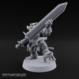 Finger Wagging Dwarf Bard Miniature for Dungeons and Dragons, Pathfinder or other TTRPGs