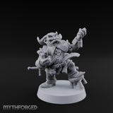 Finger Wagging Dwarf Bard Miniature for Dungeons and Dragons, Pathfinder or other TTRPGs