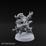 Finger Wagging Dwarf Bard Miniature for Dungeons and Dragons, Pathfinder or other TTRPGs