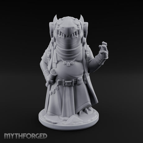 Finger Wagging Kobold Merchant Miniature for Dungeons and Dragons, Pathfinder or other TTRPGs