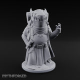 Finger Wagging Kobold Merchant Miniature for Dungeons and Dragons, Pathfinder or other TTRPGs