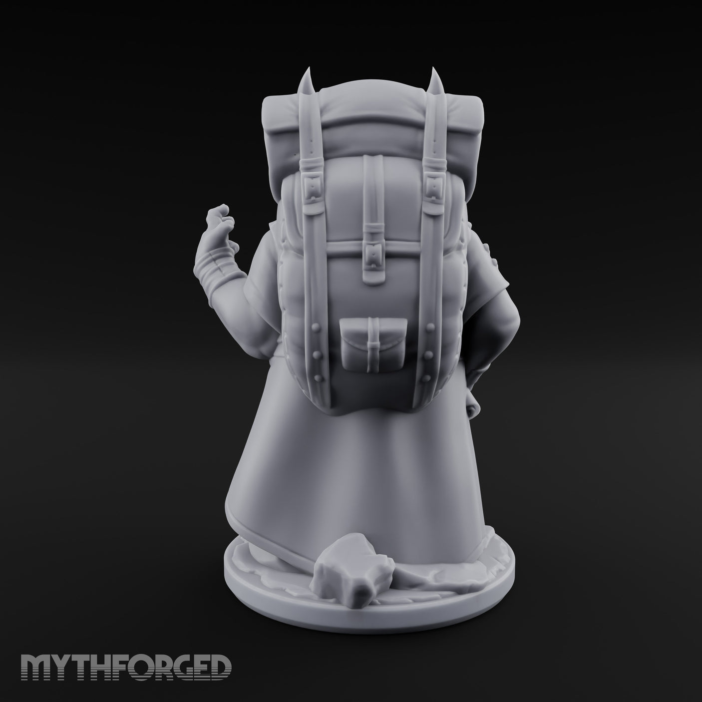 Finger Wagging Kobold Merchant Miniature for Dungeons and Dragons, Pathfinder or other TTRPGs
