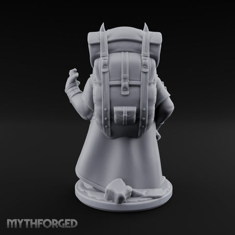 Finger Wagging Kobold Merchant Miniature for Dungeons and Dragons, Pathfinder or other TTRPGs