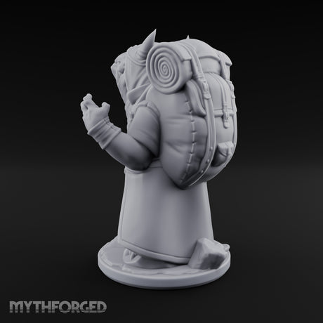 Finger Wagging Kobold Merchant Miniature for Dungeons and Dragons, Pathfinder or other TTRPGs