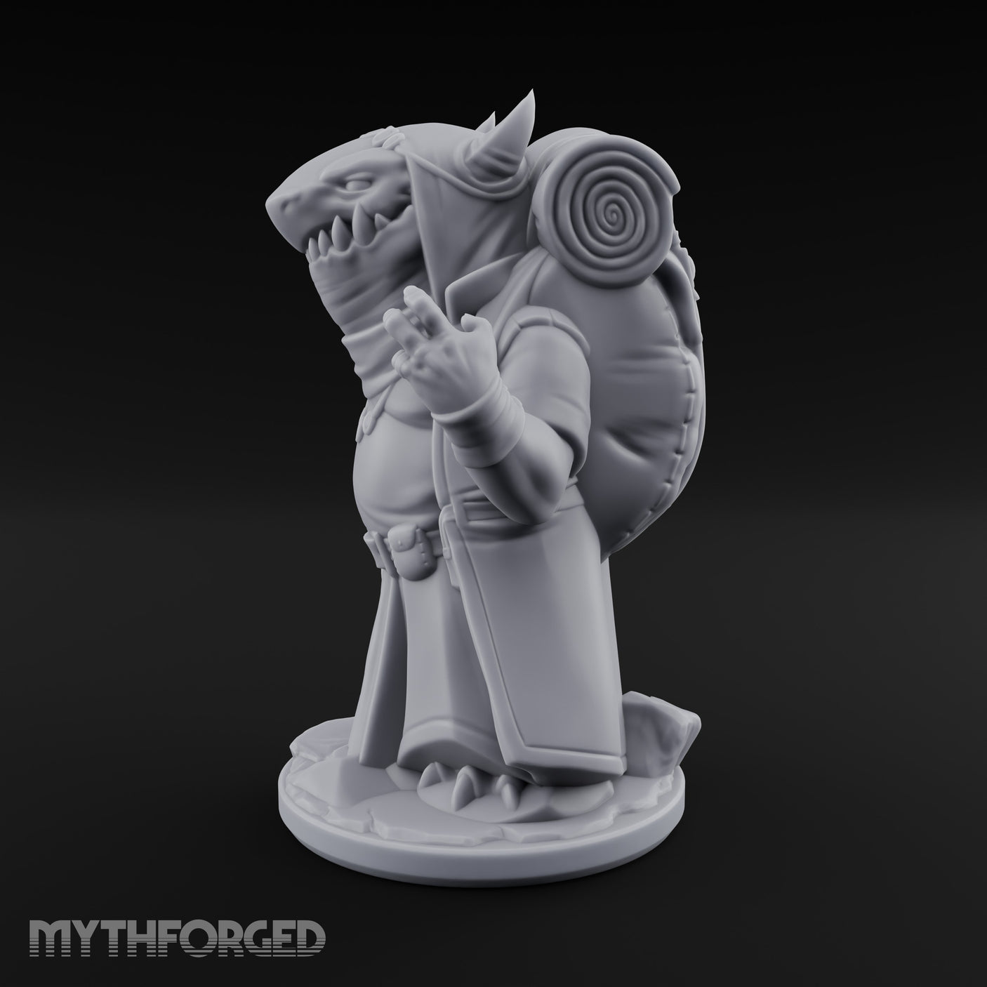 Finger Wagging Kobold Merchant Miniature for Dungeons and Dragons, Pathfinder or other TTRPGs