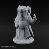 Finger Wagging Kobold Merchant Miniature for Dungeons and Dragons, Pathfinder or other TTRPGs