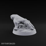 Fingers Splayed Creeping Crawling Claw Miniature for Dungeons and Dragons, Pathfinder or other TTRPGs