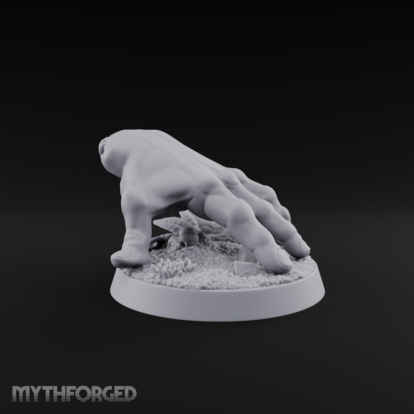 Fingers Splayed Creeping Crawling Claw Miniature for Dungeons and Dragons, Pathfinder or other TTRPGs