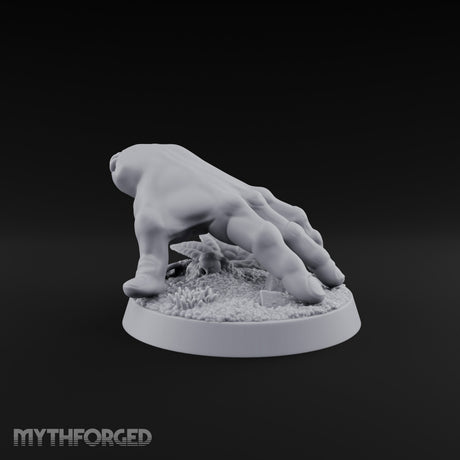 Fingers Splayed Creeping Crawling Claw Miniature for Dungeons and Dragons, Pathfinder or other TTRPGs